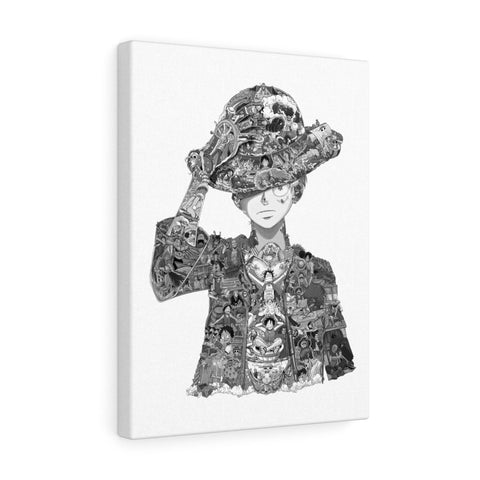 LUFFY BLACK & WHITE CANVAS LUFFY BLACK & WHITE CANVAS