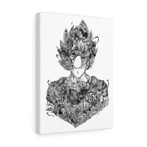 GOKU BLACK & WHITE CANVAS GOKU BLACK & WHITE CANVAS