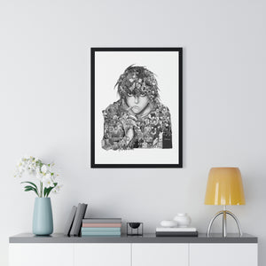 L BLACK & WHITE FRAMED POSTER L BLACK & WHITE FRAMED POSTER