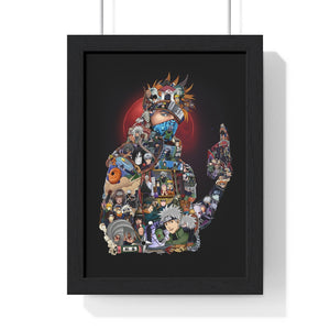 KAKASHI COLOR FRAMED POSTER KAKASHI COLOR FRAMED POSTER