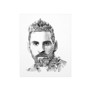 MESSI BLACK & WHITE POSTER MESSI BLACK & WHITE POSTER