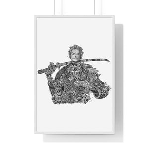 ZORO BLACK & WHITE FRAMED POSTER ZORO BLACK & WHITE FRAMED POSTER