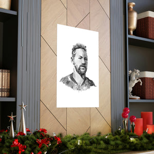 NEYMAR BLACK & WHITE POSTER NEYMAR BLACK & WHITE POSTER