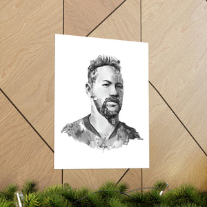 NEYMAR BLACK & WHITE POSTER NEYMAR BLACK & WHITE POSTER