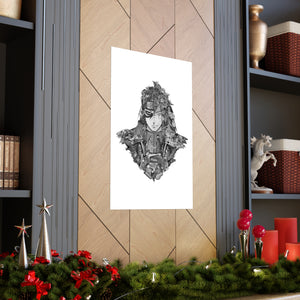 HASHIRAMA - MADARA BLACK & WHITE POSTER HASHIRAMA - MADARA BLACK & WHITE POSTER