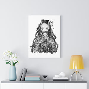 NEZUKO BLACK & WHITE CANVAS NEZUKO BLACK & WHITE CANVAS