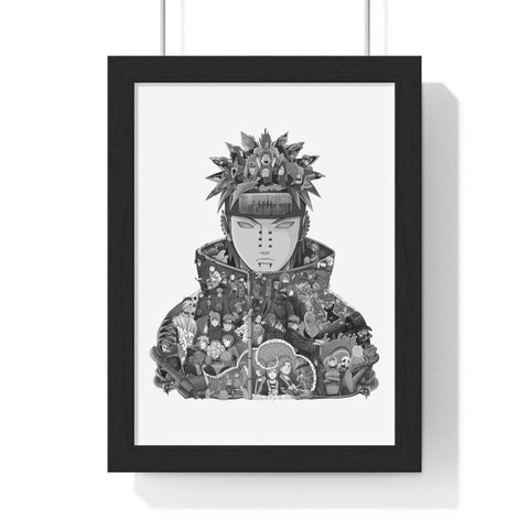PAIN BLACK & WHITE FRAMED POSTER PAIN BLACK & WHITE FRAMED POSTER