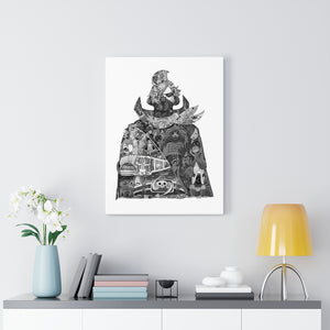 SANJI BLACK & WHITE CANVAS SANJI BLACK & WHITE CANVAS