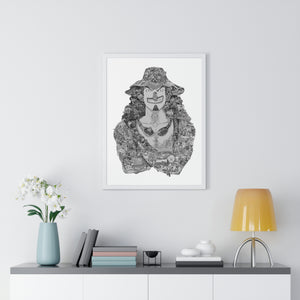 USOPP BLACK & WHITE FRAMED POSTER USOPP BLACK & WHITE FRAMED POSTER