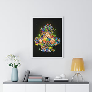 BROLY COLOR FRAMED POSTER BROLY COLOR FRAMED POSTER