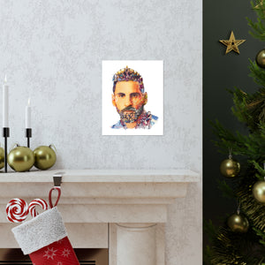 MESSI COLOR POSTER MESSI COLOR POSTER