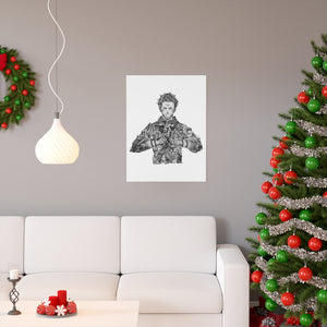 SUKUNA BLACK & WHITE POSTER SUKUNA BLACK & WHITE POSTER