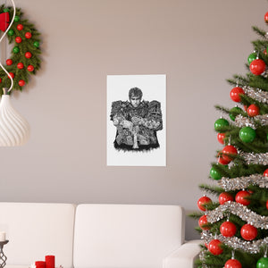 GUTS BLACK & WHITE POSTER GUTS BLACK & WHITE POSTER