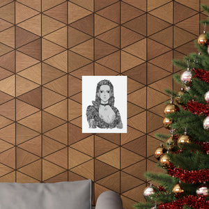 ROBIN BLACK & WHITE POSTER ROBIN BLACK & WHITE POSTER