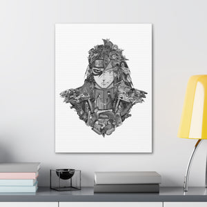 HASHIRAMA - MADARA BLACK & WHITE CANVAS HASHIRAMA - MADARA BLACK & WHITE CANVAS