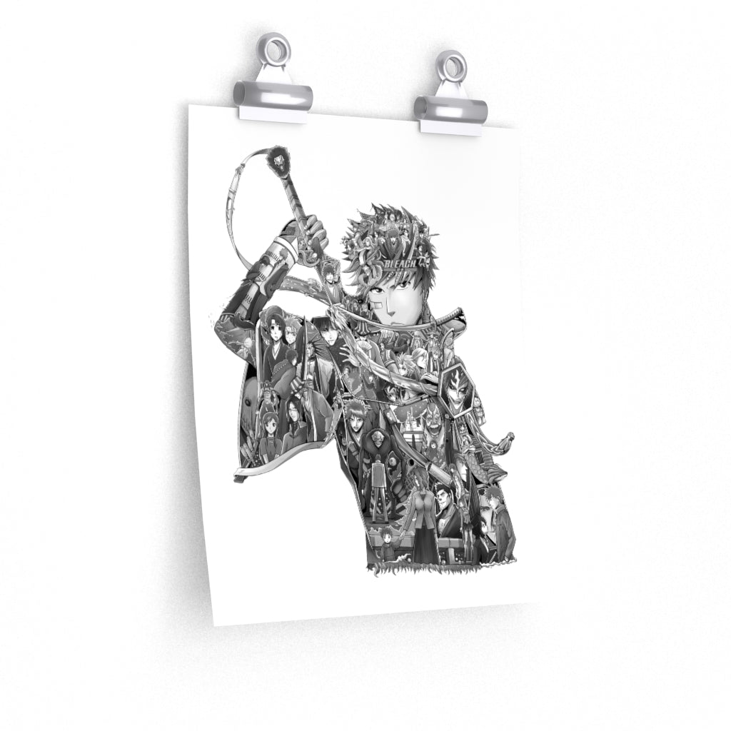 ICHIGO BLACK & WHITE POSTER