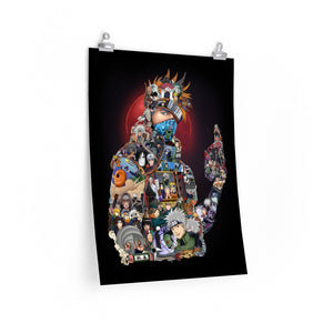 KAKASHI COLOR POSTER KAKASHI COLOR POSTER