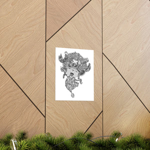 CHOPPER BLACK & WHITE POSTER CHOPPER BLACK & WHITE POSTER