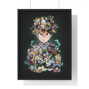 DEKU COLOR FRAMED POSTER DEKU COLOR FRAMED POSTER