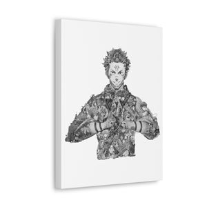 SUKUNA BLACK & WHITE CANVAS SUKUNA BLACK & WHITE CANVAS