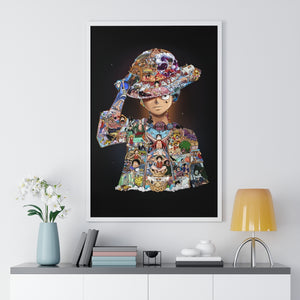 LUFFY COLOR FRAMED POSTER LUFFY COLOR FRAMED POSTER