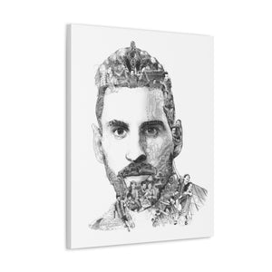 MESSI BLACK & WHITE CANVAS MESSI BLACK & WHITE CANVAS