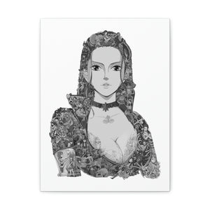 ROBIN BLACK & WHITE CANVAS ROBIN BLACK & WHITE CANVAS