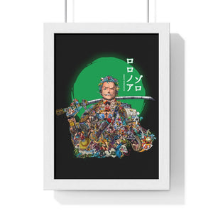 ZORO COLOR FRAMED POSTER ZORO COLOR FRAMED POSTER