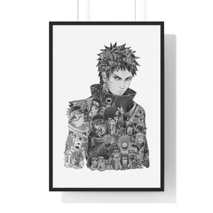 OBITO BLACK & WHITE FRAMED POSTER OBITO BLACK & WHITE FRAMED POSTER