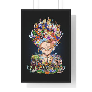 GOHAN COLOR FRAMED POSTER GOHAN COLOR FRAMED POSTER