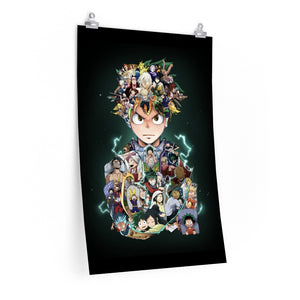 DEKU COLOR POSTER DEKU COLOR POSTER