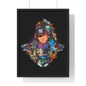 HASHIRAMA - MADARA COLOR FRAMED POSTER HASHIRAMA - MADARA COLOR FRAMED POSTER