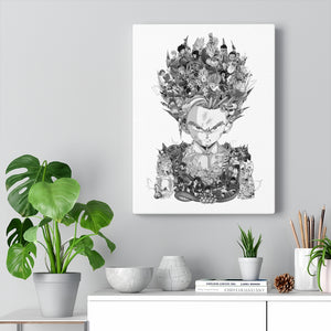 GOHAN BLACK & WHITE CANVAS GOHAN BLACK & WHITE CANVAS