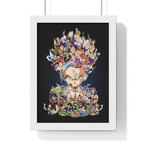 GOHAN COLOR FRAMED POSTER GOHAN COLOR FRAMED POSTER