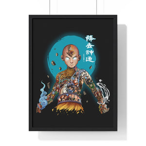 AANG COLOR FRAMED POSTER AANG COLOR FRAMED POSTER