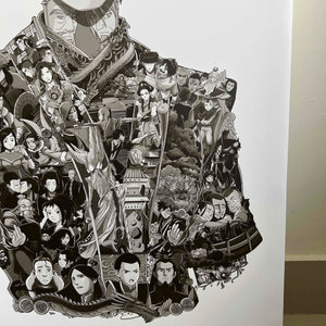 ZUKO BLACK & WHITE CANVAS ZUKO BLACK & WHITE CANVAS