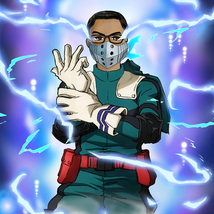 THE MIGHTY POWER - MY HERO ACADEMIA CUSTOM PORTRAIT , Deku, Izuku Midoriya, Midoriya, My Hero Academia, My Hero Academia Custom Anime Portrait, My Hero Academia Custom Drawing, product:turn-me-hero