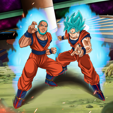 GOKU FROM THE MULTIVERSE - DRAGON BALL CUSTOM DRAWING , Dragon Ball, Dragon Ball Custom Drawing, Dragon Ball Super, Goku, product:turn-me-saiyan