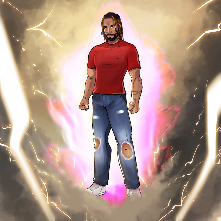 THE NEW HUMAN POWER - DRAGON BALL CUSTOM DRAWING , Dragon Ball, Dragon Ball Custom Anime Portrait, Dragon Ball Custom Drawing, product:turn-me-saiyan, Saiyan