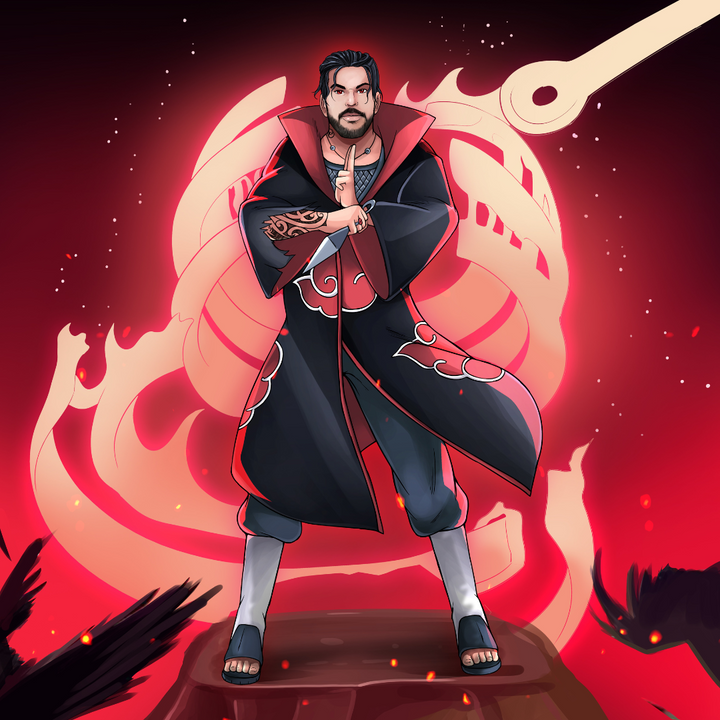 IN THE END OF BATTLE - NARUTO CUSTOM DRAWING , Itachi, Itachi Custom Drawing, Itachi Uchiha, naruto, Naruto Custom Drawing, product:turn-me-ninja