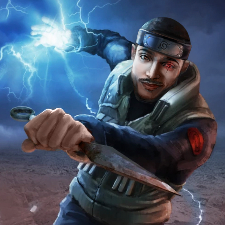 KAKASHI OF THE SHARINGAN - NARUTO CUSTOM ARTWORK , Hatake Kakashi, Kakashi, naruto, Naruto Custom Anime Portrait, Naruto Custom Drawing, product:turn-me-ninja-gold