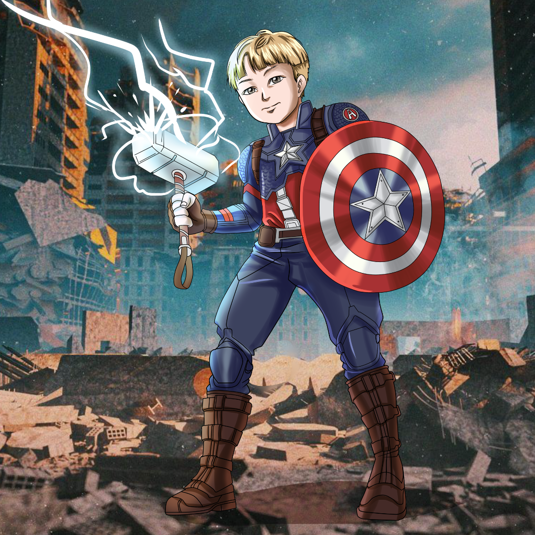 Marvel Capitán America Fan Art