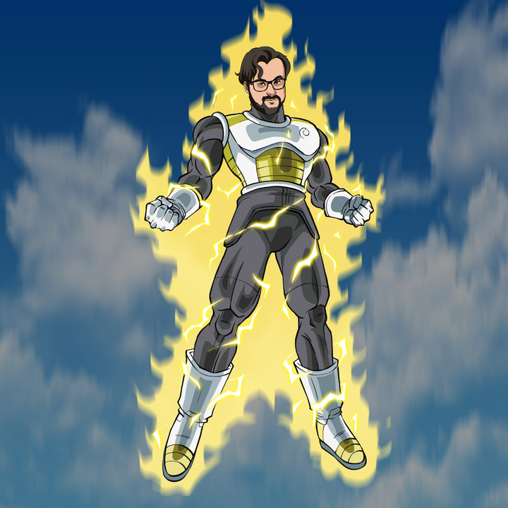 A PRINCE WITH THE NEW POWER - DRAGON BALL CUSTOM DRAWING , Dragon Ball, Dragon Ball Custom Drawing, product:turn-me-saiyan, Saiyan, Vegeta