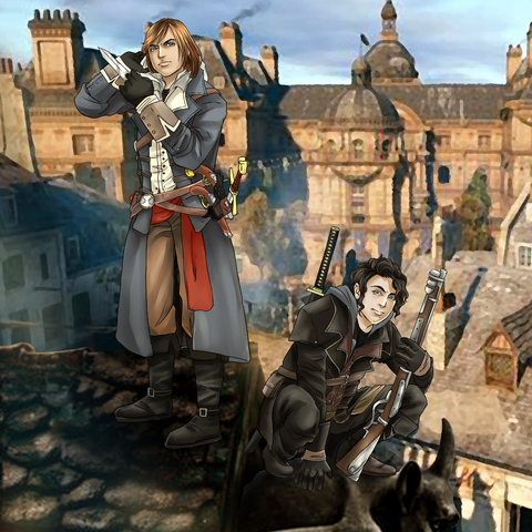 THE BEST BROTHERHOOD - ASSASSIN CREED CUSTOM DRAWING , Assassin's Creed, Custom Drawing, product:turn-me-other