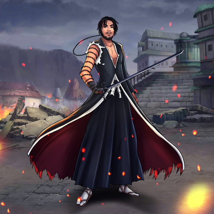 THE NEW BANKAI - BLEACH CUSTOM DRAWING , Bleach, Bleach Custom Drawing, Ichigo, product:turn-me-bleach