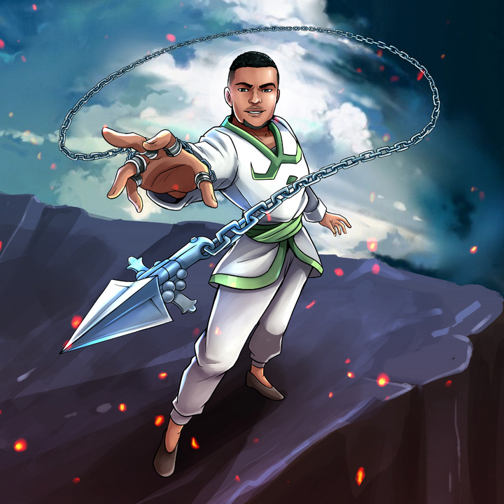 THE POWER OF CHAIN - HUNTER X HUNTER CUSTOM DRAWING , Hunter, Hunter x Hunter Custom Drawing, Hunter × Hunter, Kuropika, other, product:turn-me-other