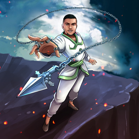 THE POWER OF CHAIN - HUNTER X HUNTER CUSTOM DRAWING , Hunter, Hunter x Hunter Custom Drawing, Hunter × Hunter, Kuropika, other, product:turn-me-other