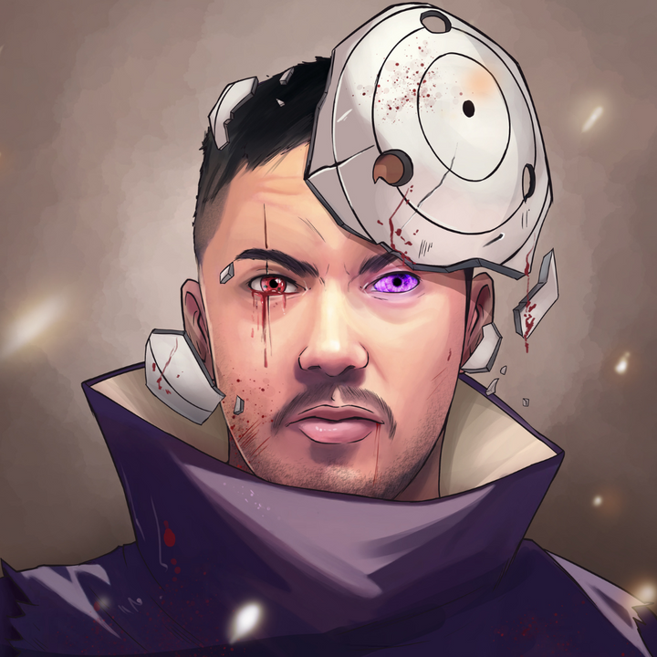 A BROKEN SOUL - UCHIHA OBITO CUSTOM DRAWING , naruto, Naruto Custom Anime Portrait, Naruto Custom Drawing, Obito, Obito Uchiha, product:turn-me-ninja