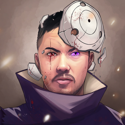 A BROKEN SOUL - UCHIHA OBITO CUSTOM DRAWING , naruto, Naruto Custom Anime Portrait, Naruto Custom Drawing, Obito, Obito Uchiha, product:turn-me-ninja