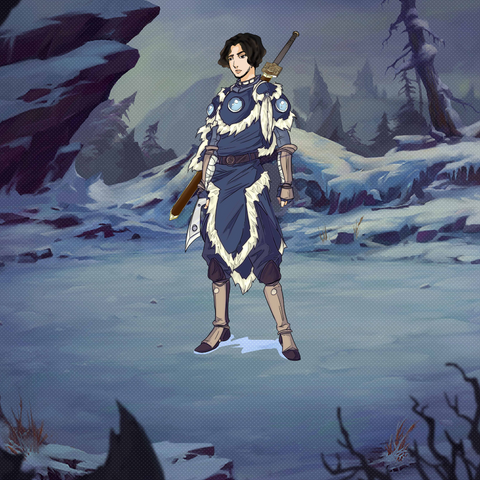 THE LAST WATER BENDER - AVATAR CUSTOM DRAWING , Avatar, Avatar Custom Drawing, product:turn-me-other, Sokka